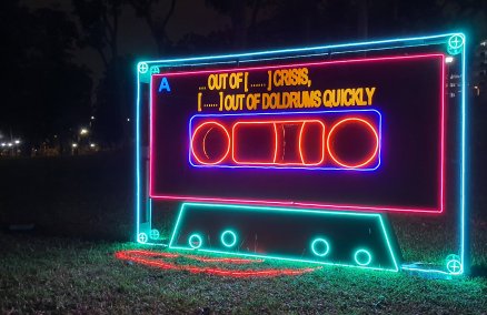 [ ] With Dual Possibilities by Vertical Submarine (Credit: National Arts Council) 