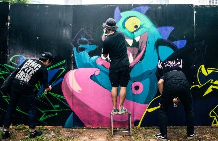 Aliwal Urban Art Festival 2018. Photo credit: Arts House Limited
