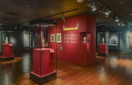 Christian Art gallery. Image courtesy of Asian Civilisations Museum