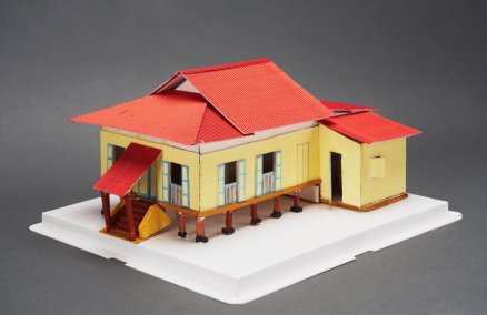 Model of Mohd Gazali bin Mohd Arshad’s childhood home