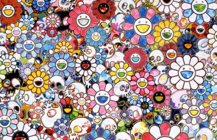 This Merciless World, 2014, Takashi Murakami, Acrylic on canvas mounted on aluminum frame, 1990 x 1530 x 50.8 mm ©2014 Takashi Murakami/Kaikai Kiki Co., Ltd. All Rights Reserved.
