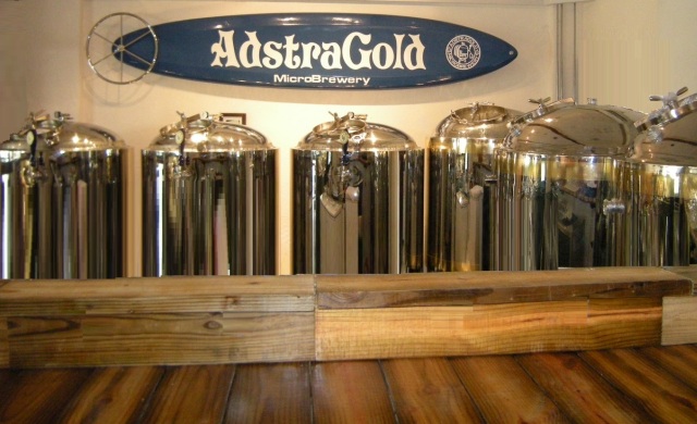 AdstraGold Microbrewery tanks