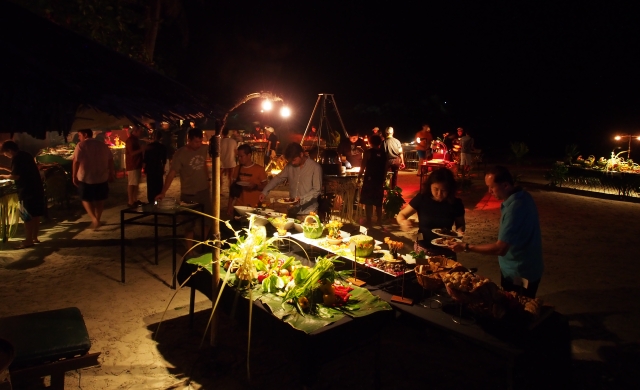 BBQ dinner at Angsana Bintan