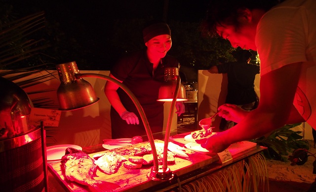 BBQ dinner at Angsana Bintan