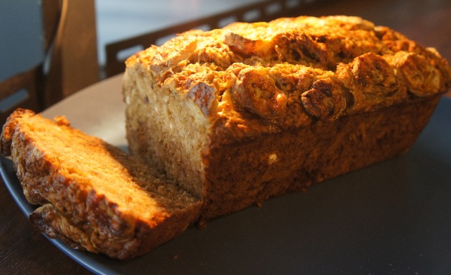 Banana bread at Revolution Coffee