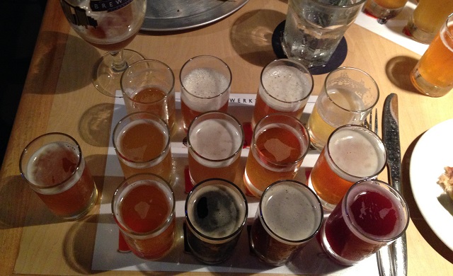 Brewerkz's range of in-house brews