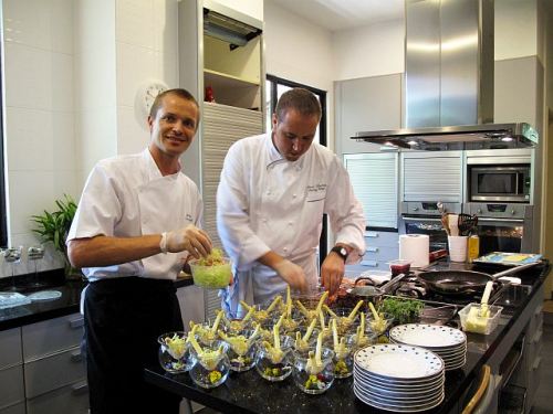 Chef Esko of Capella Singapore at the Swedish Lunch