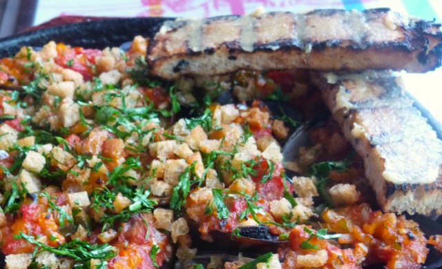 Grilled mussels at Sabio Tapas Bar & Restaurant