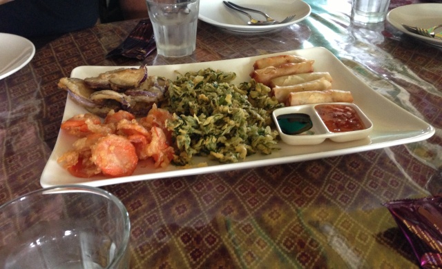 Vegetable Tempura at Poison Ivy Bistro