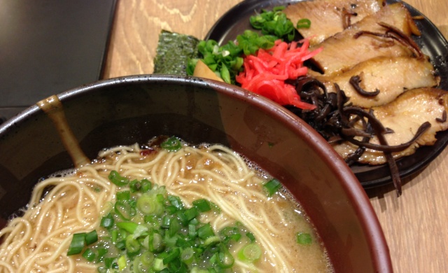 Butao tontoro ramen at Menzo Butao
