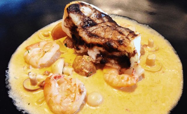 Baked olive black cod ($35) at NUVO, Singapore