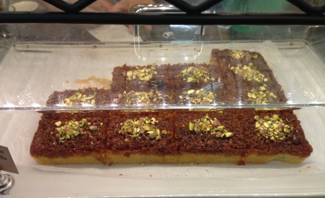 Liberty Coffee gula melaka pandan cake