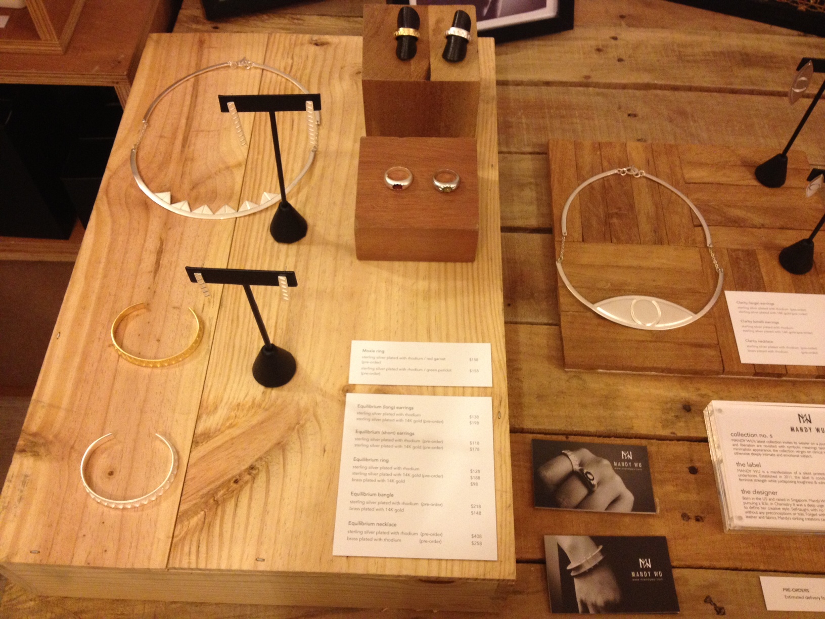 Mandy Wu jewelry, Threadbare & Squirrel, Singapore