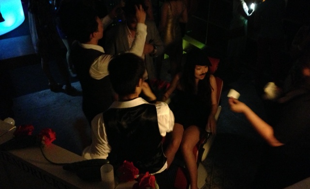 Photo booth at Alice in Asylum