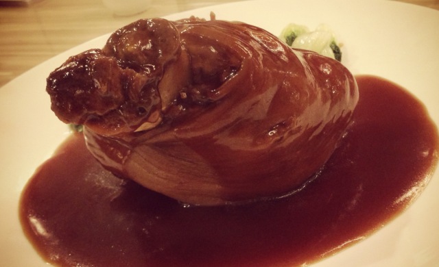 Pork trotters at Supreme Tastes Jiang Nan Cuisine