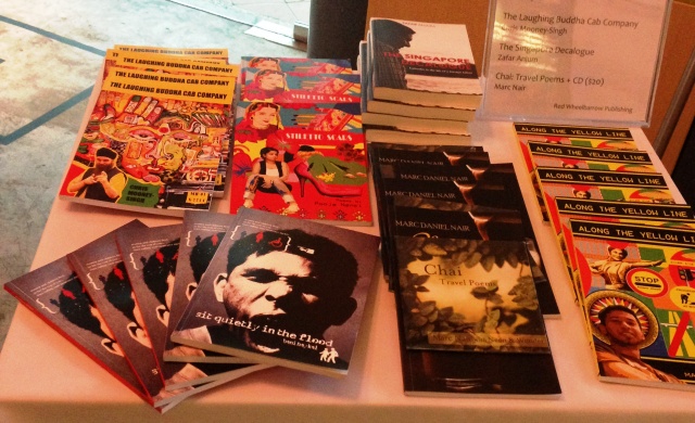 Local poetry books at CRAFT