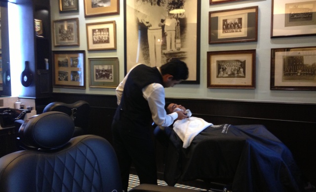Shave at Truefitt & Hill