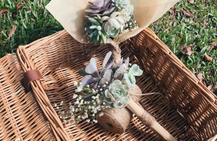 Echevaria.co's succulent bouquets