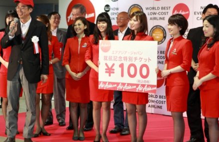 AirAsia Japan Flight Launch