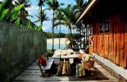Deluxe Ocean Facing Bungalow Balcony
