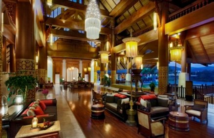 Anantara Xishuangbanna Resort & Spa lobby