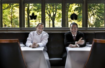 Eleven Madison Park's Daniel Humm and Will Giudara