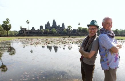 Globetrotting Gourmet founders Morrison Polkinghorne and Robert Carmack
