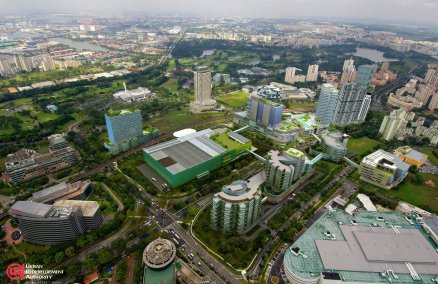 Artist impression of Jurong Lake District. Photo credit: URA