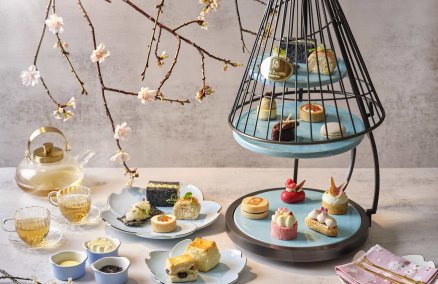 Japanese-inspired Afternoon Tea at Pan Pacific Singapore's Atrium