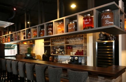 Shelter in the Woods' bar