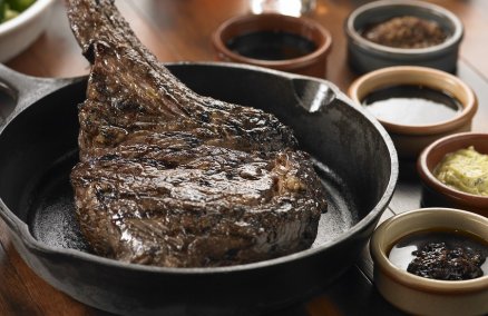 Bedrock's tomahawk steak