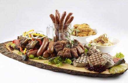 Brotzeit Oktoberfest Platter; Photo Credit: asia-bars.com