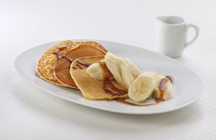 Pancakes with gula melaka