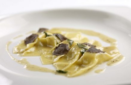 Casoncelli al formaggio e Tartufo at Buona Terra