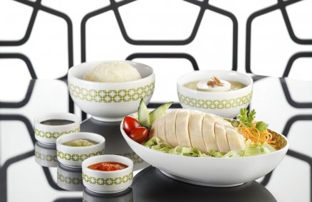 Chicken rice at Chatterbox