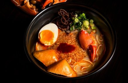 The Ultimate Chilli Crab Ramen from Ippudo