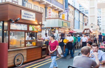 Chinatown Food Street, Singapore