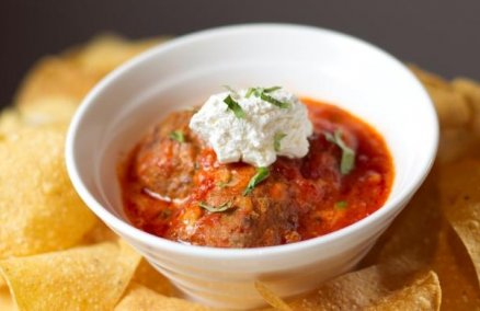 Chipotle meatballs at J's