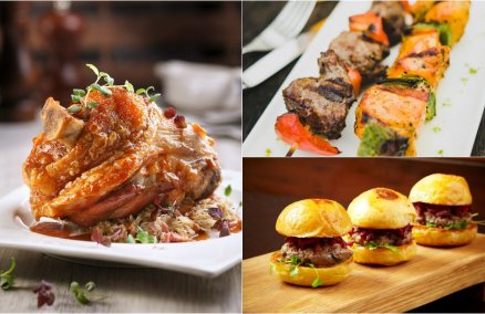 Clockwise from left: The Pump Room Microbrewery, Octapas, Fern & Kiwi