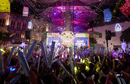 Clarke Quay countdown