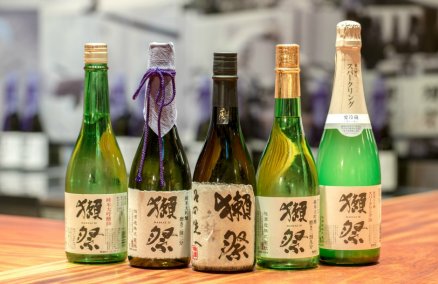 Dassai range of sakes