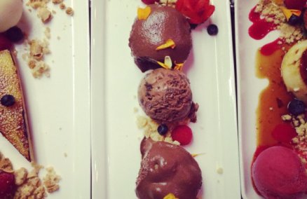 Desserts at Napoleon