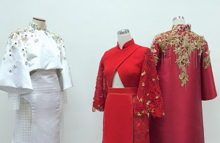 Time Taken To Make A Dress. All photos by Amanda Chai