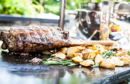 Easter lamb at The Knolls, Capella Singapore 