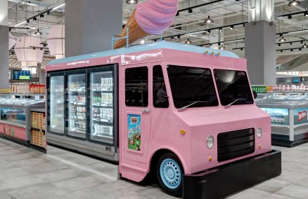 FairPrice Xtra VivoCity ice cream section