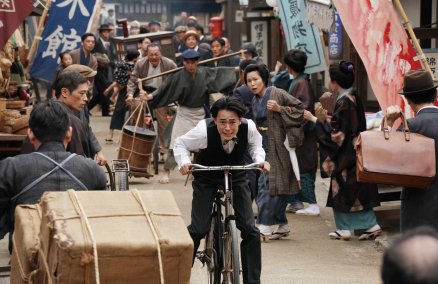 Film still from Talking the Pictures by Suo Masayuki (Copyright - Photographed by Kazuyoshi Shimomura)