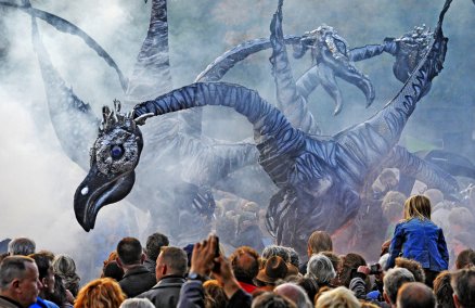 Saurus, Fremantle Street Arts Festival 2014