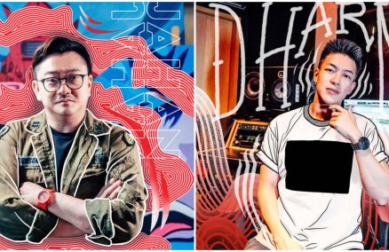 From left: Jahan Loh and Dharni Ng