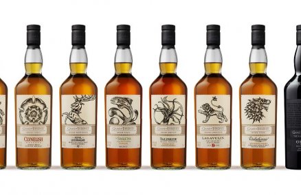 The limited edition Game of Thrones whiskies