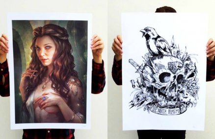 Margaery Tyrell by Livia Prima, Valar Morghulis by Tell Your Children